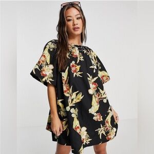 Free People XS floral shift dress NWT
